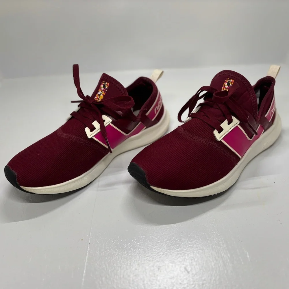 New Balance Nergize Sport Women’s 7.5 Burgundy FuelCore Slip-On Sneakers Lightwe - Picture 2 of 12